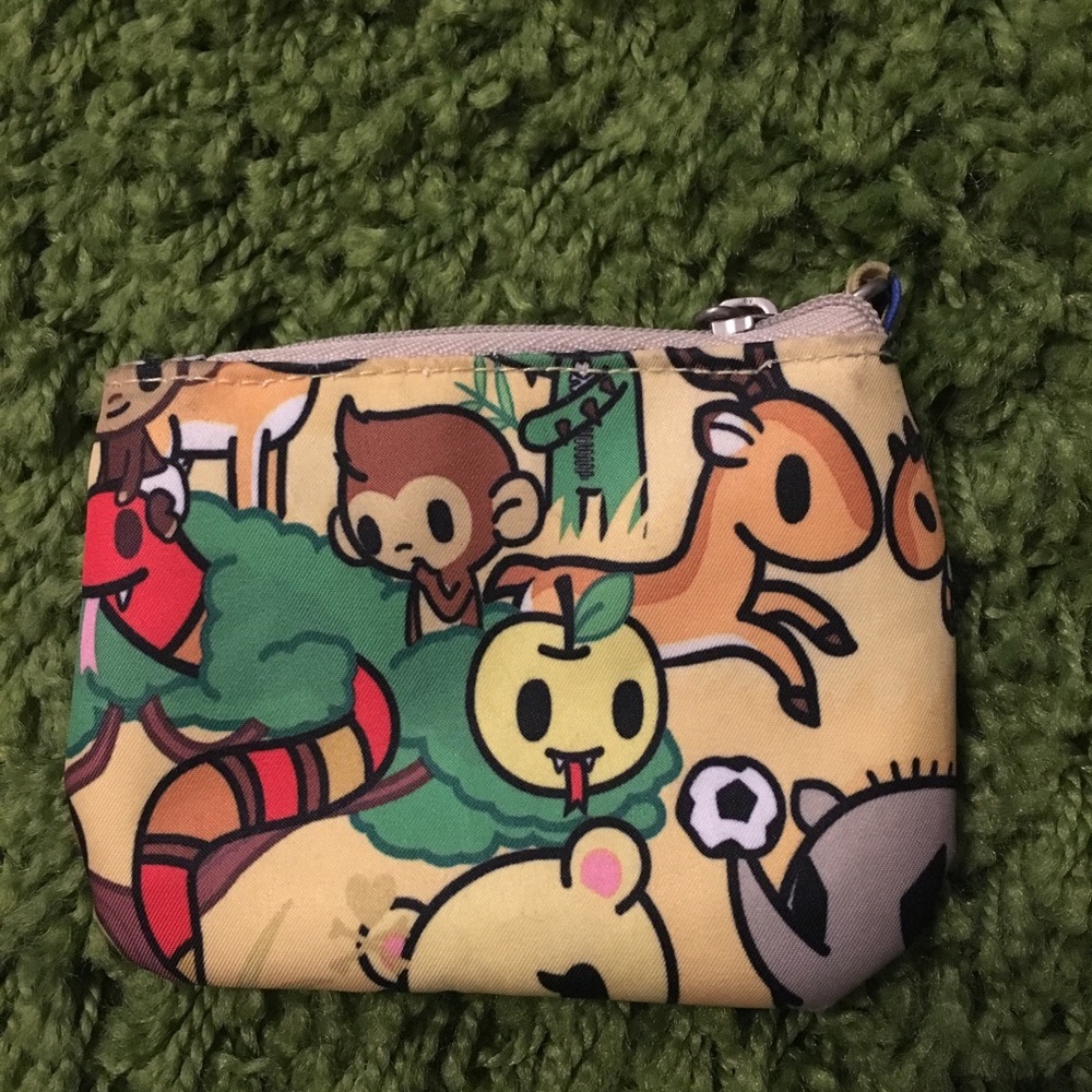 Tokidoki Jujube safari coin purse